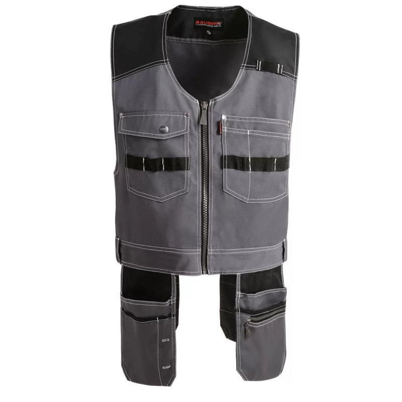 Surveyor's Vest with Multi-Pockets, for Contruction and Maintenance Workers [B208]
