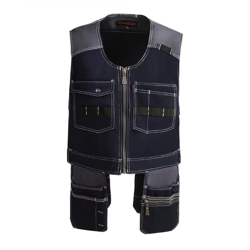 Surveyor's Vest with Multi-Pockets, for Contruction and Maintenance Workers [B208]