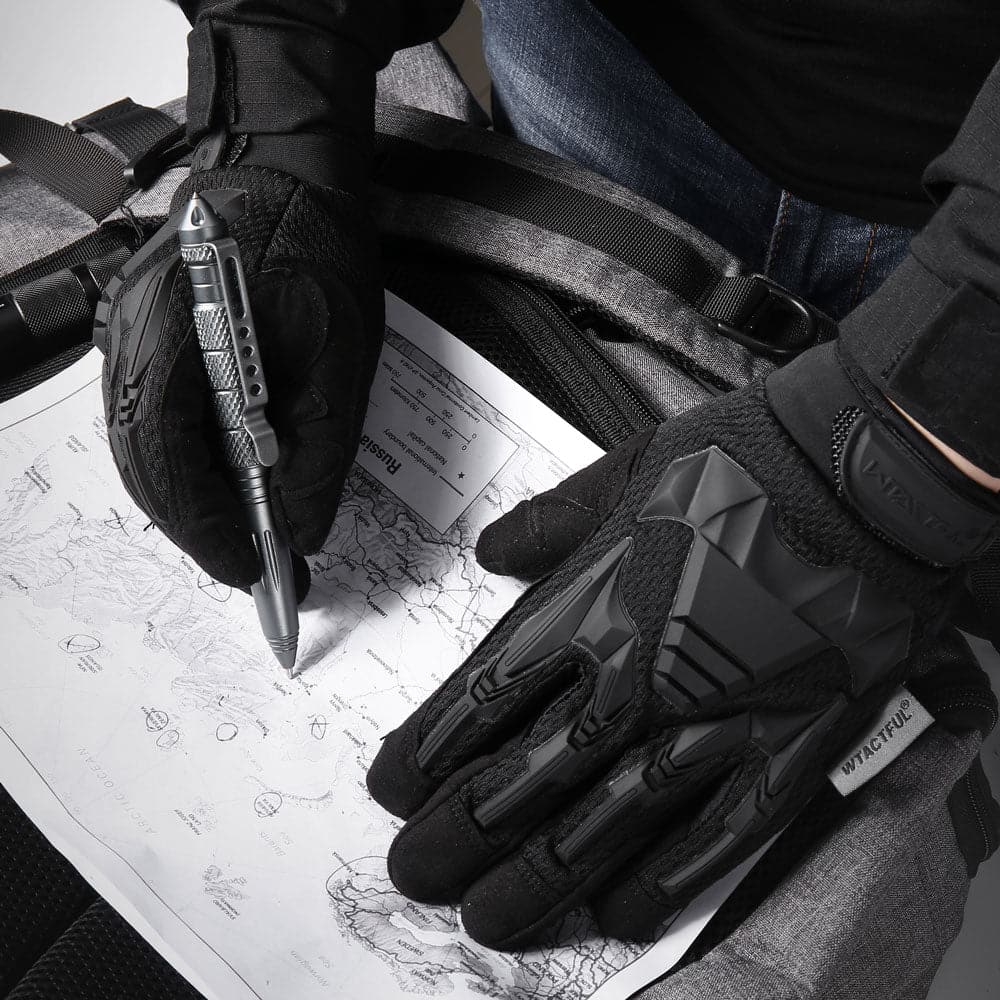 Paintball Bicycle Rubber Protective Anti-Skid Glove-4