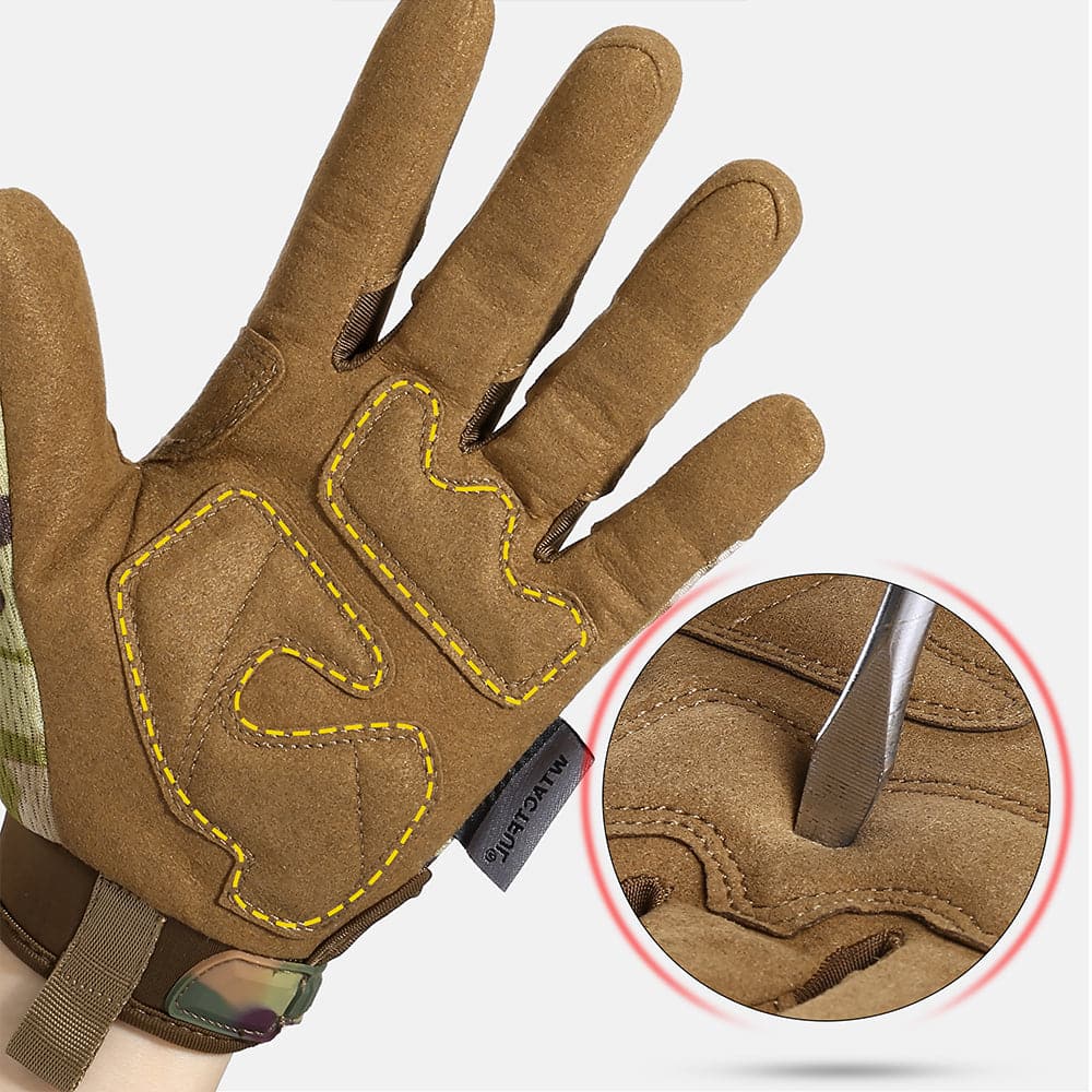 Paintball Bicycle Rubber Protective Anti-Skid Glove-2
