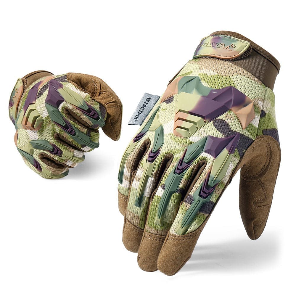 Paintball Bicycle Rubber Protective Anti-Skid Glove-5