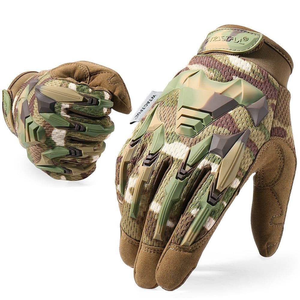 Paintball Bicycle Rubber Protective Anti-Skid Glove-8