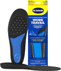 ® Work All-Day Superior Comfort Insoles (With) Massaging Gel®, Men, 1 Pair, Trim to Fit